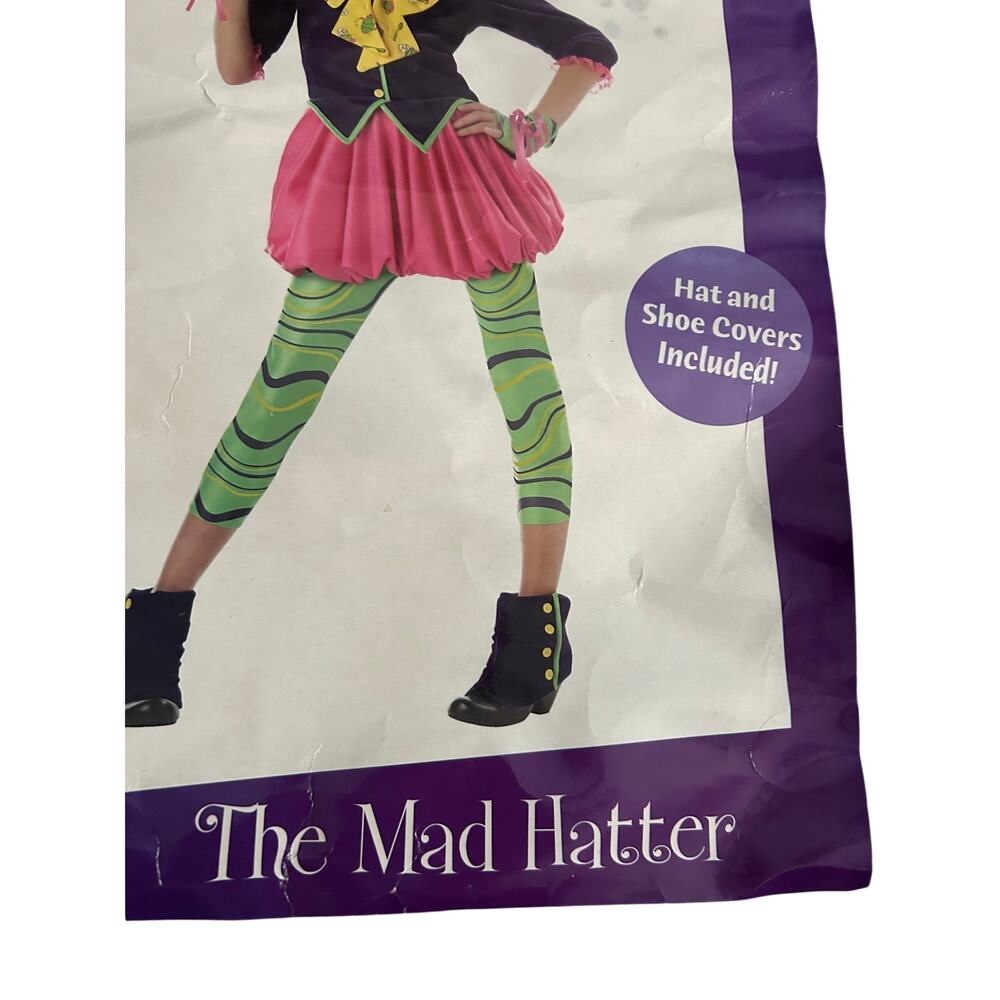 THE MAD HATTER TWEEN COSTUME SIZE LARGE - Picture 4 of 5